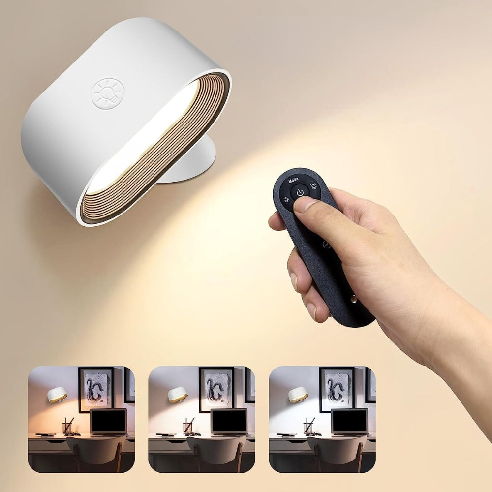 Remote Control Wall Light Touch Night Light 360 Degree Rotation -  - #tag2#