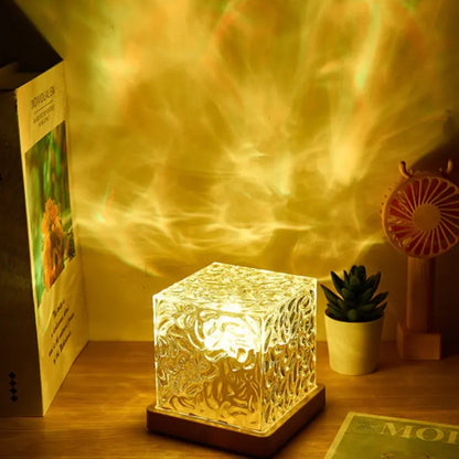 Dynamic Water Ripple Night Light 16 Color Projector Lamp -  - #tag2#