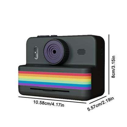 Digital Children Camera Mini Printer Portable Thermal Instant Print Photo -  - #tag2#