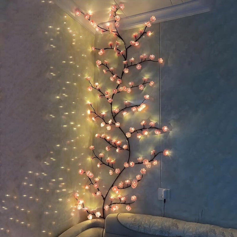 USB Powered Cherry Blossom Branch Lights 96LEDs String Lights - USB lights - #tag2#