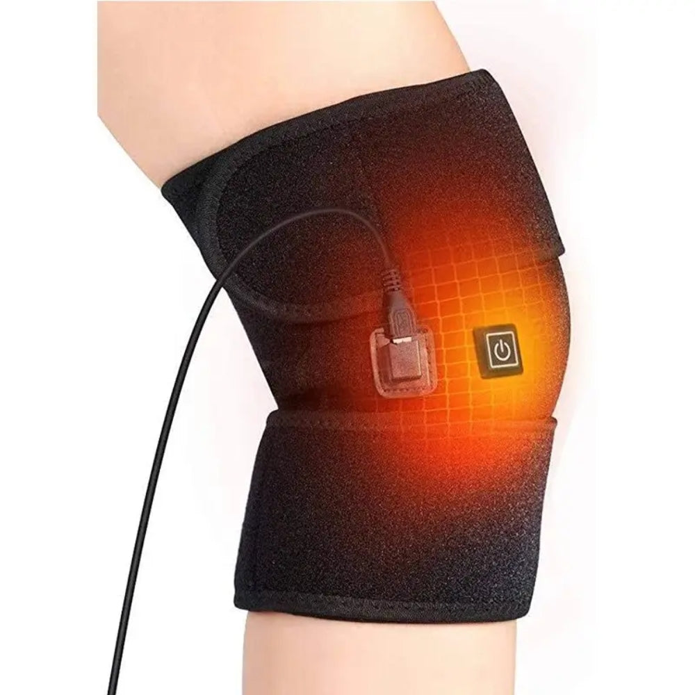 Electric Knee Heating Pad USB Heated Knee Brace Support -  - #tag2#