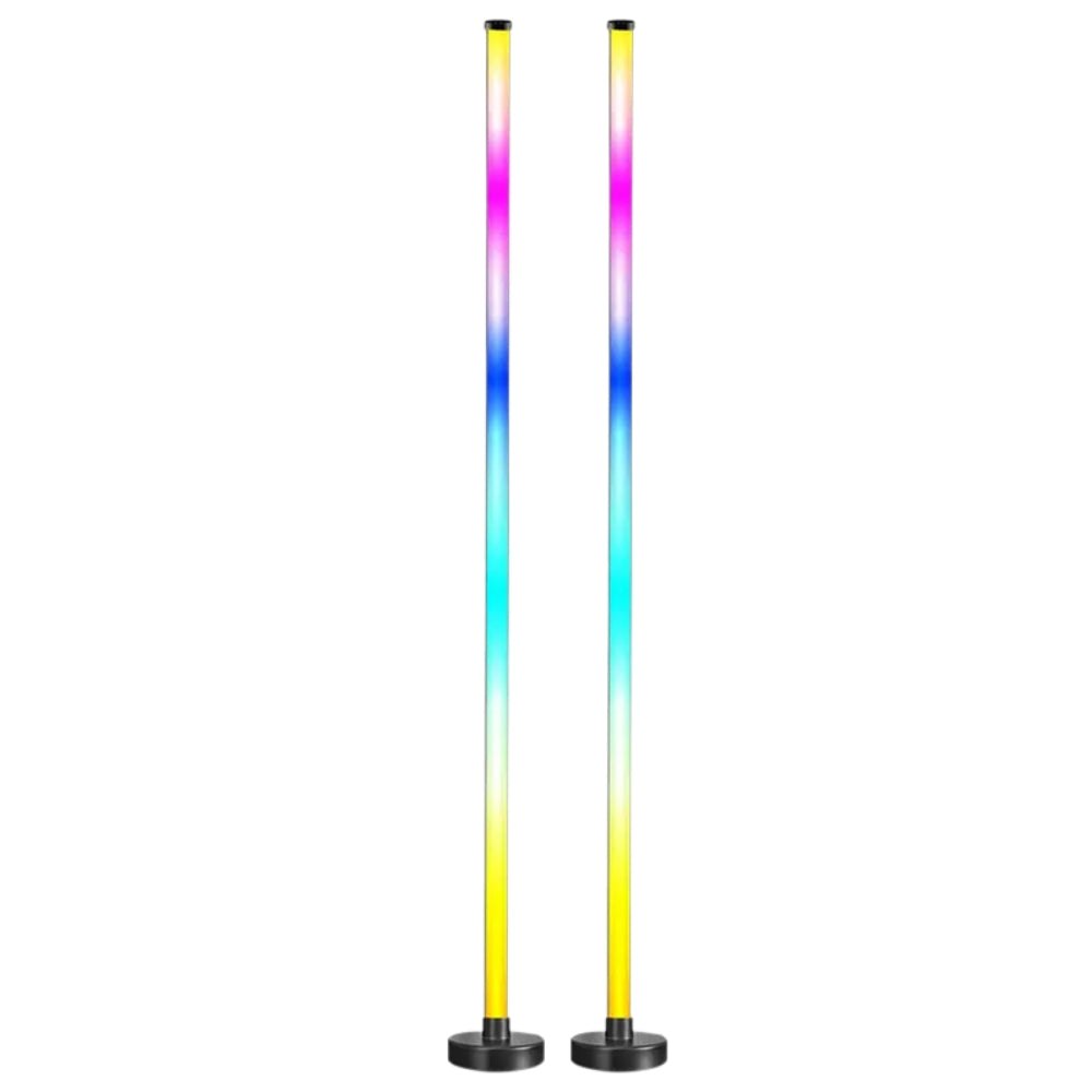 RGB LED Floor Lamp Remote APP Control Music Sync Corner Lighting -  - #tag2#