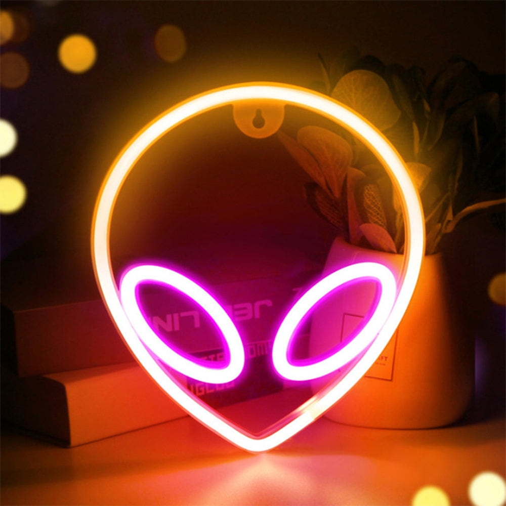 USB Battery LED Neon Lights Sign for Wall Art Decoration Hanging Neon Sign -  - #tag2#