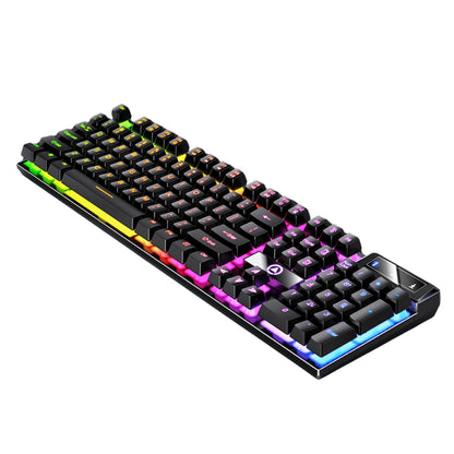 Gaming Keyboard Wired Keyboard Color Matching Backlit Mechanical Feel -  - #tag2#