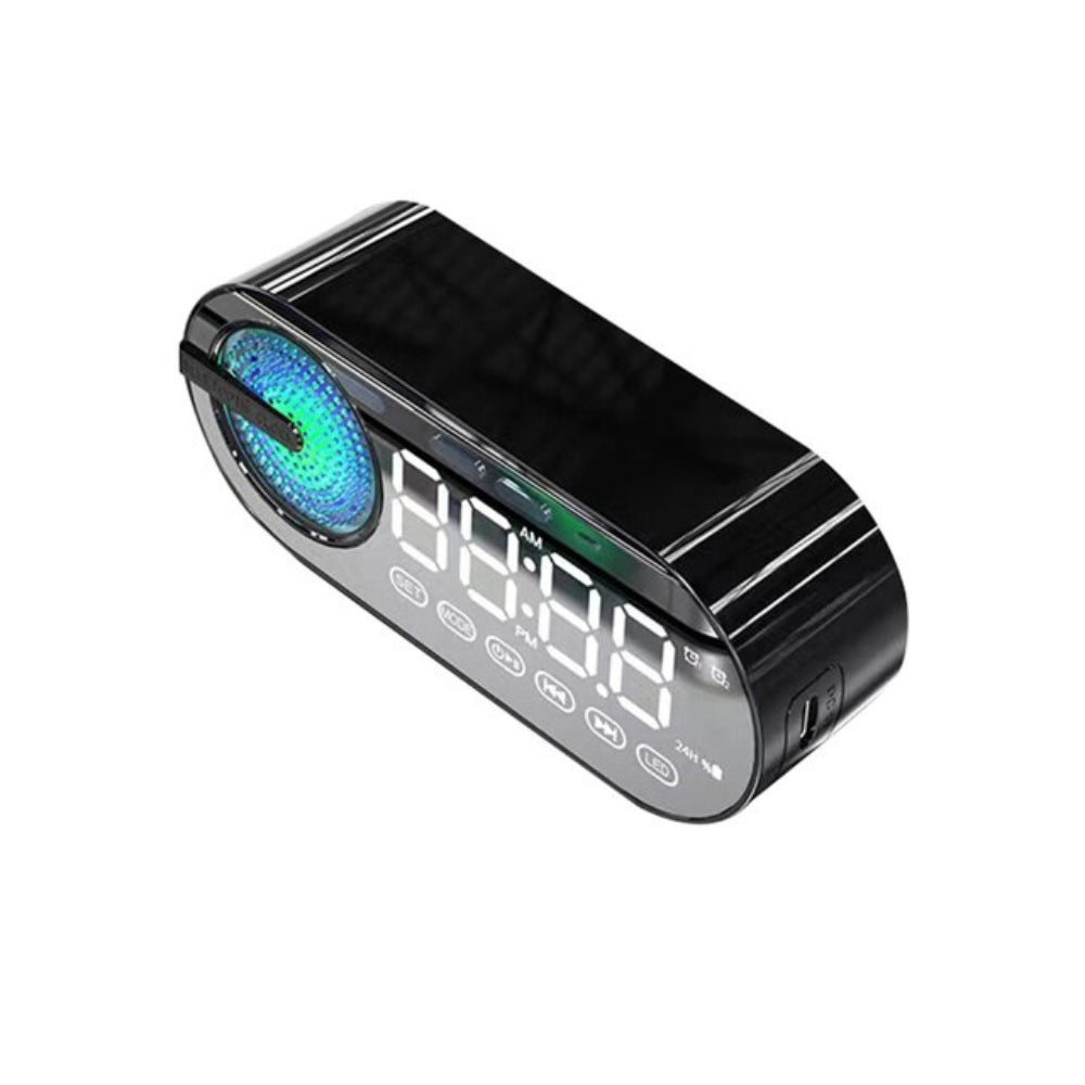 RGB Bluetooth Speaker Alarm Clock with TWS and Large Display -  - #tag2#