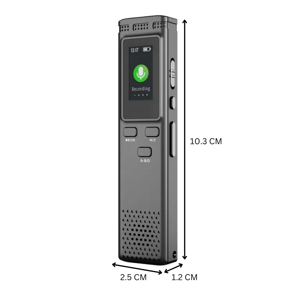 Digital Voice Recorder Voice Activated Audio Recording Noise Reduction with Playback -  - #tag2#