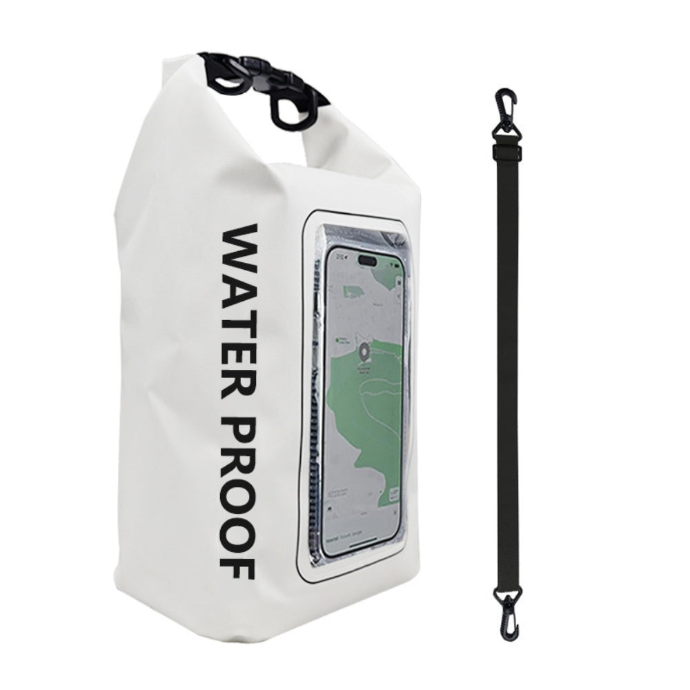 Waterproof PVC Dry Bag Swimming Outdoor Beach Sport Bucket Bag -  - #tag2#