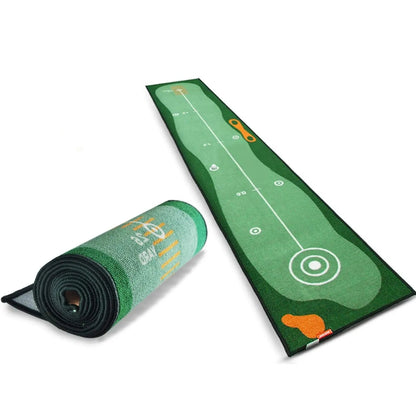 Golf Carpet Putting Mat Indoor Outdoor Training Putting Practice Golf -  - #tag2#