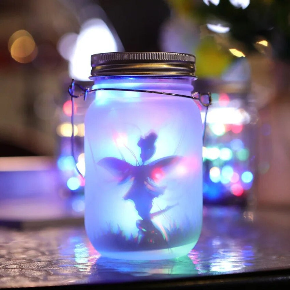 Solar Mason Jar Light Solar Lantern Fairy Lights Hanging Standing Solar Lamp -  - #tag2#