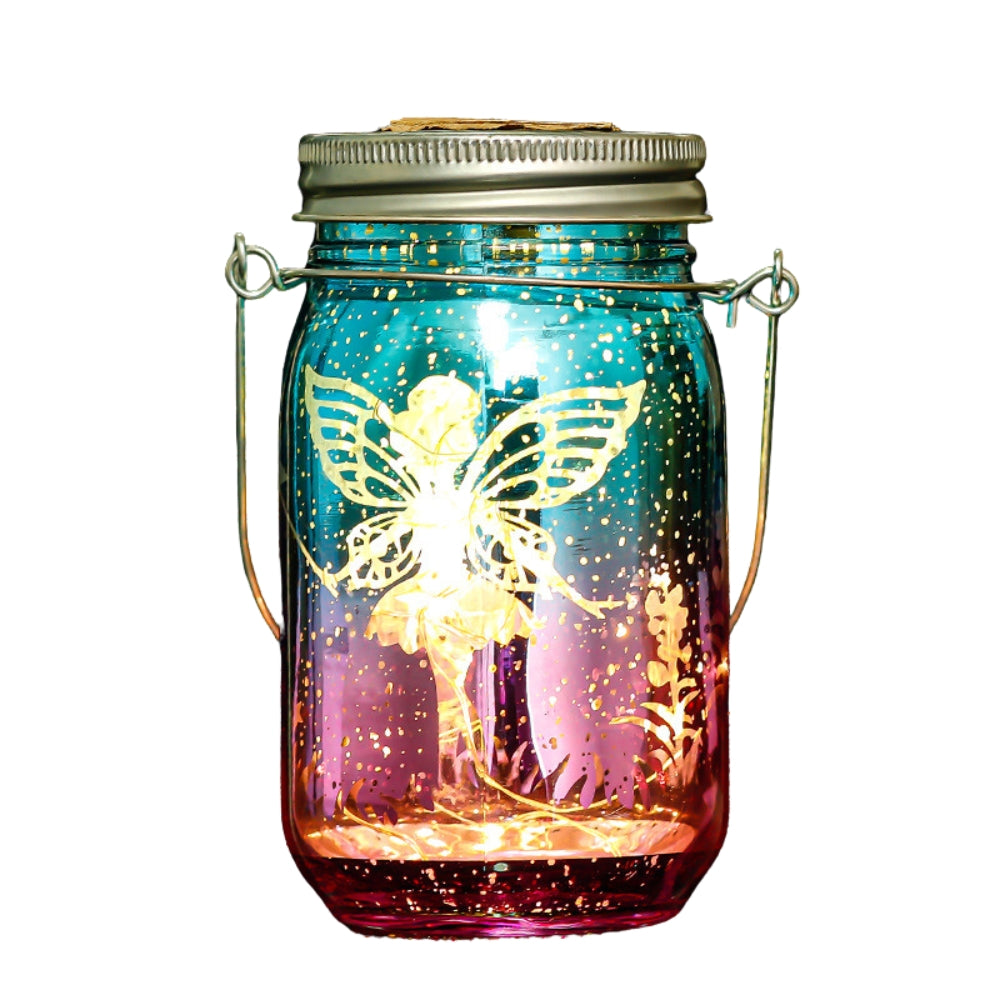 Solar Mason Jar Light Solar Lantern Fairy Lights Hanging Standing Solar Lamp -  - #tag2#