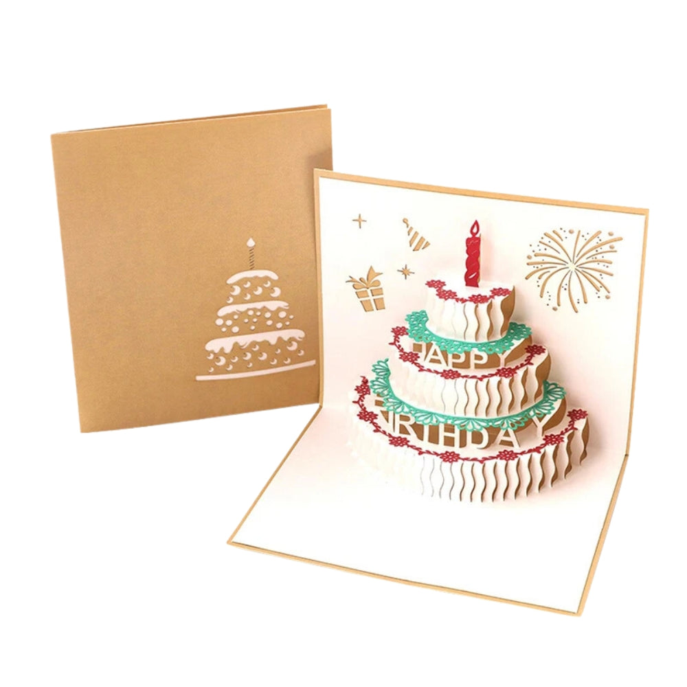 3D Light Music Birthday Card Creative Greeting Card -  - #tag2#