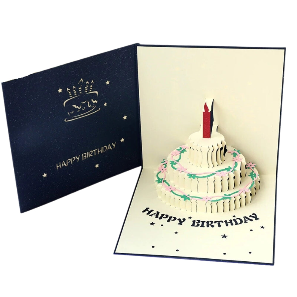 3D Light Music Birthday Card Creative Greeting Card -  - #tag2#