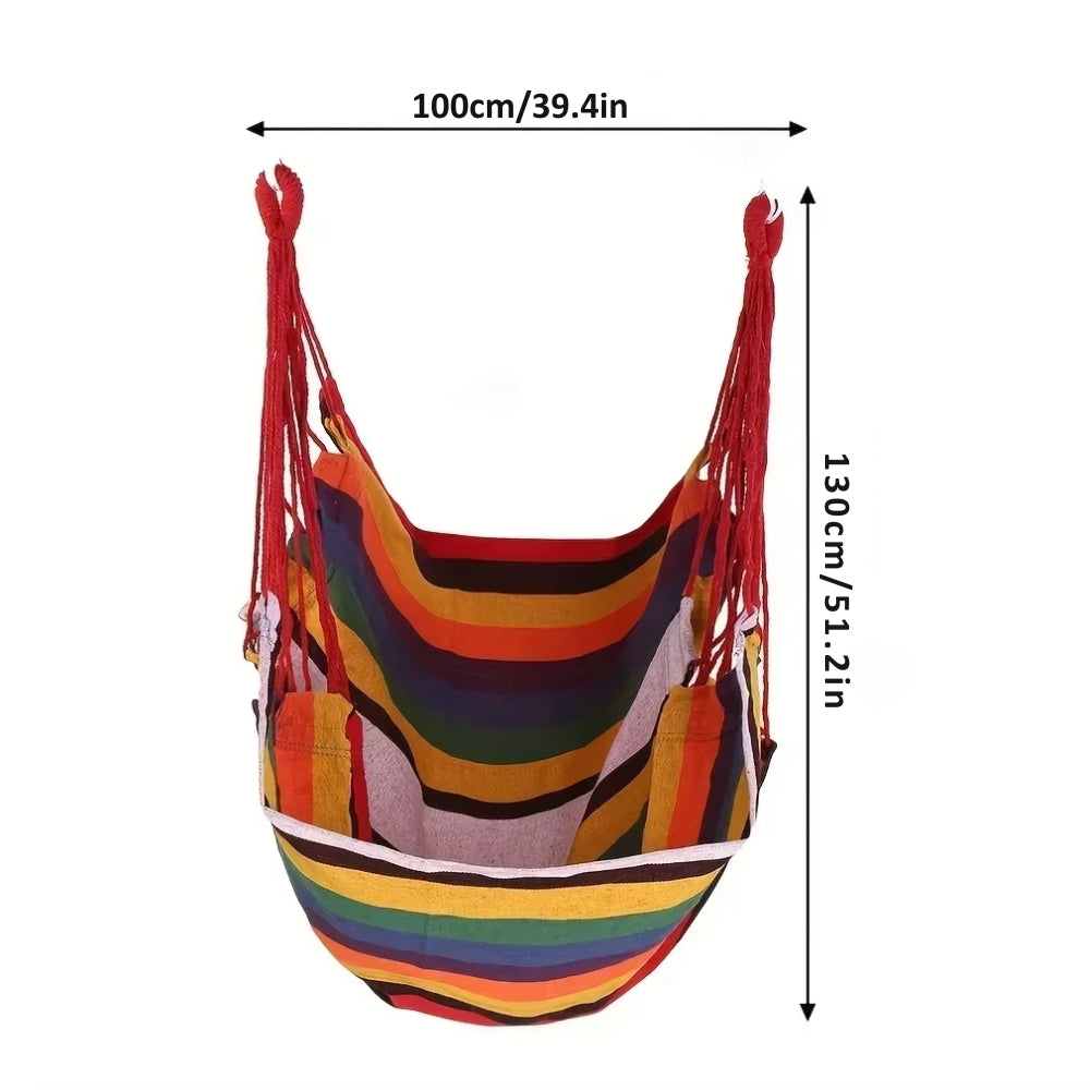 Outdoor Hammock Chair Canvas Swing Chair No Pillow Or Cushion Hammock -  - #tag2#