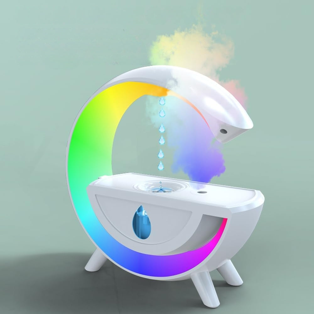 Anti Gravity Air Humidifier RGB Night Light Water Droplet Sprayer -  - #tag2#