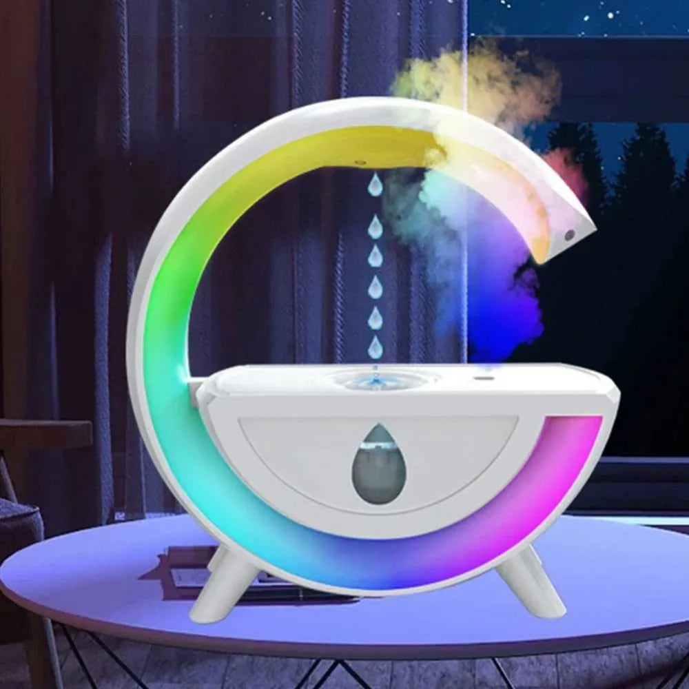 Anti Gravity Air Humidifier RGB Night Light Water Droplet Sprayer -  - #tag2#