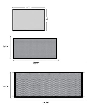 Pet Dog Barrier Fences Breathable Mesh Playpen For Dog Safety Fence_8