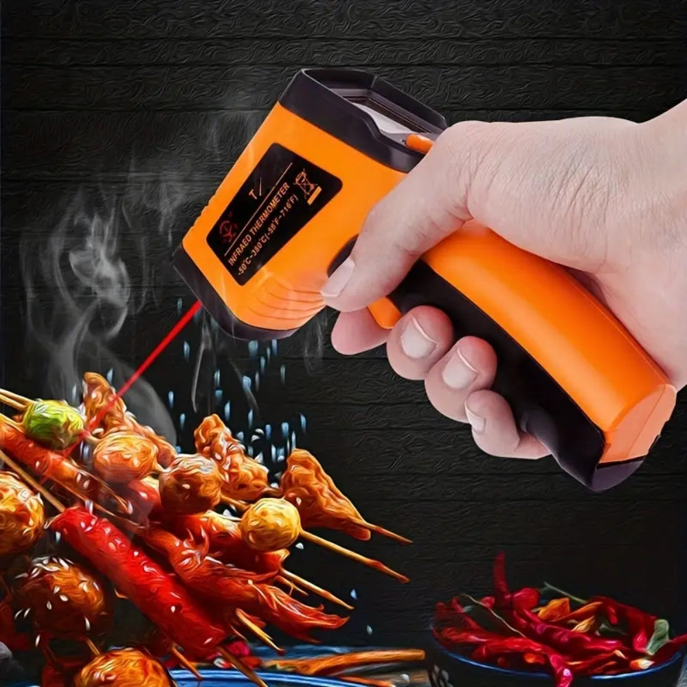 Digital Infrared Thermometer Pyrometer Gun Non Contact Laser_0