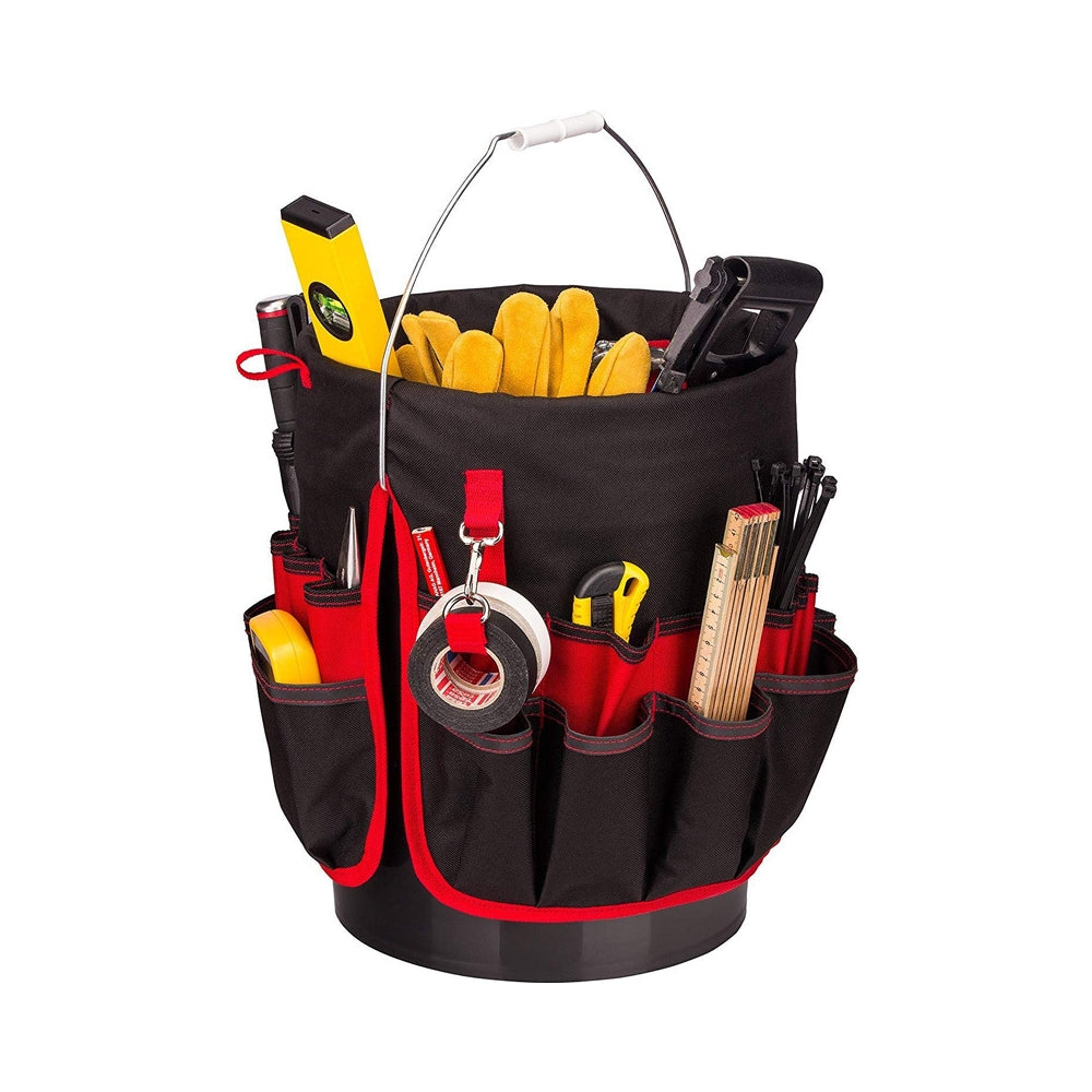 Bucket Organizer Pouch Storage Bag 42 Grids Pocket Tool Bag_5