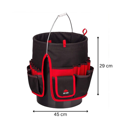 Bucket Organizer Pouch Storage Bag 42 Grids Pocket Tool Bag_8