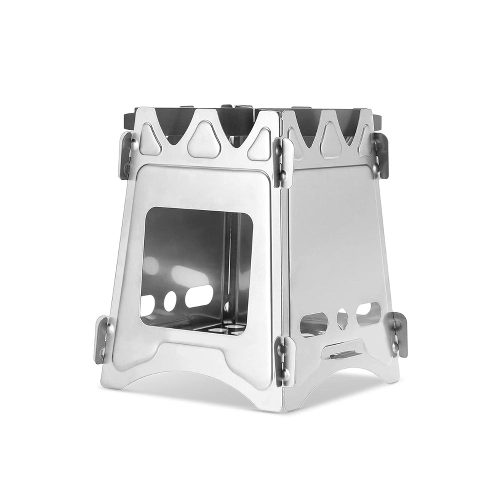 Portable Camping Wood Stove with Stainless Steel Folding Lightweight_6