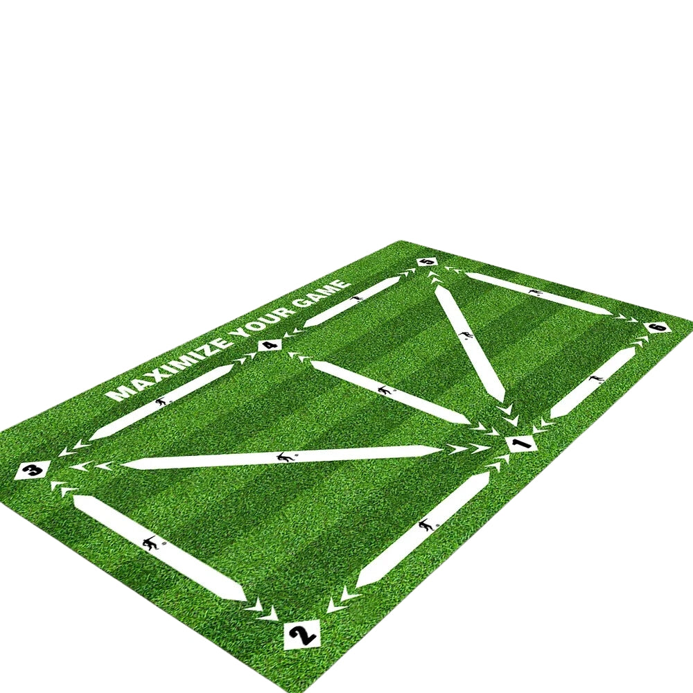 Football Training Mat Soccer Training Equipment Non Slip Foldable_7