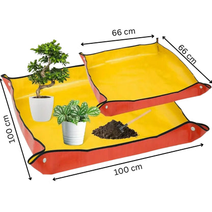 Flower Pots Transplanting Mats Gardening Planting Mat_7