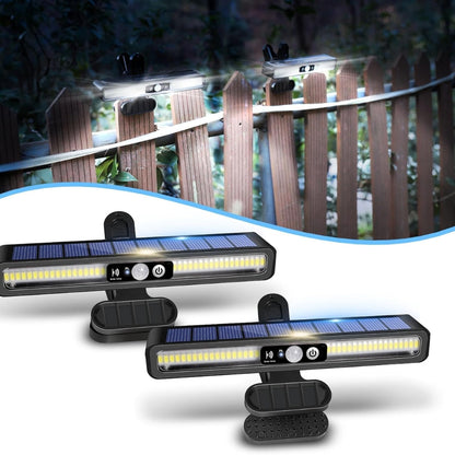 Solar Motion Lights Outdoor Waterproof Solar Fence Lights_1