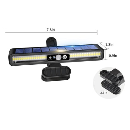 Solar Motion Lights Outdoor Waterproof Solar Fence Lights_5