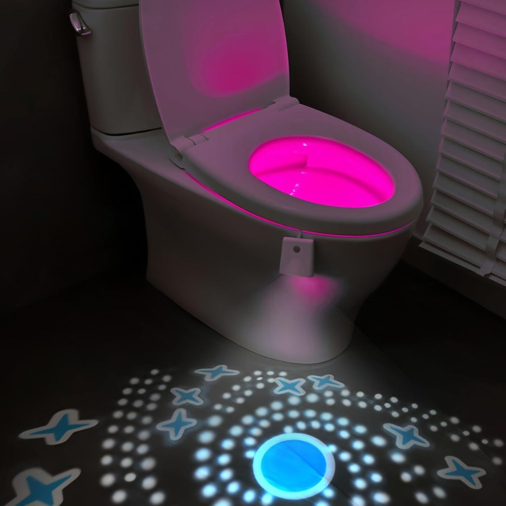 Toilet Night Light Motion Sensor Light Toilet LED Light_0