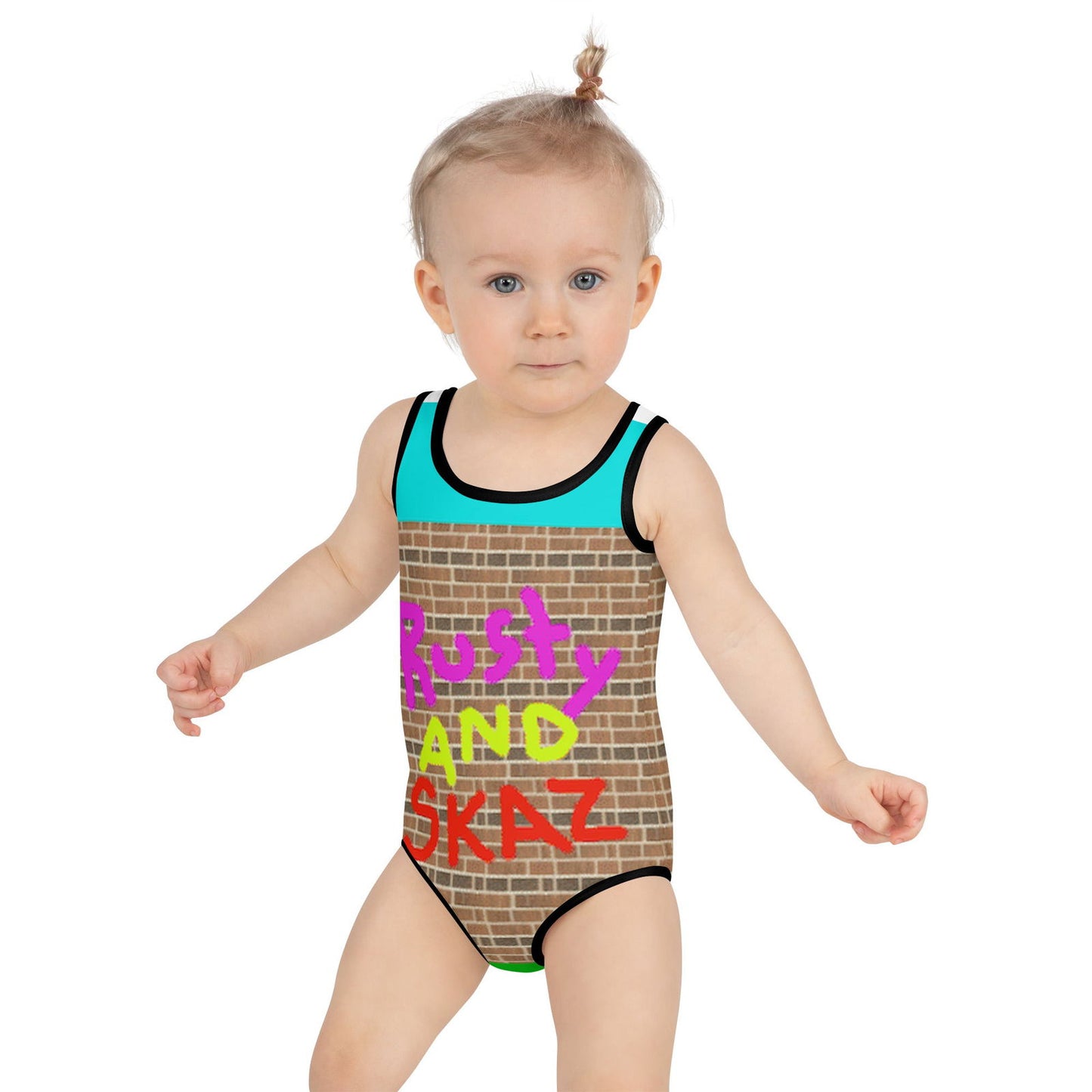 All-Over Print Kids Swimsuit -  - #tag2#