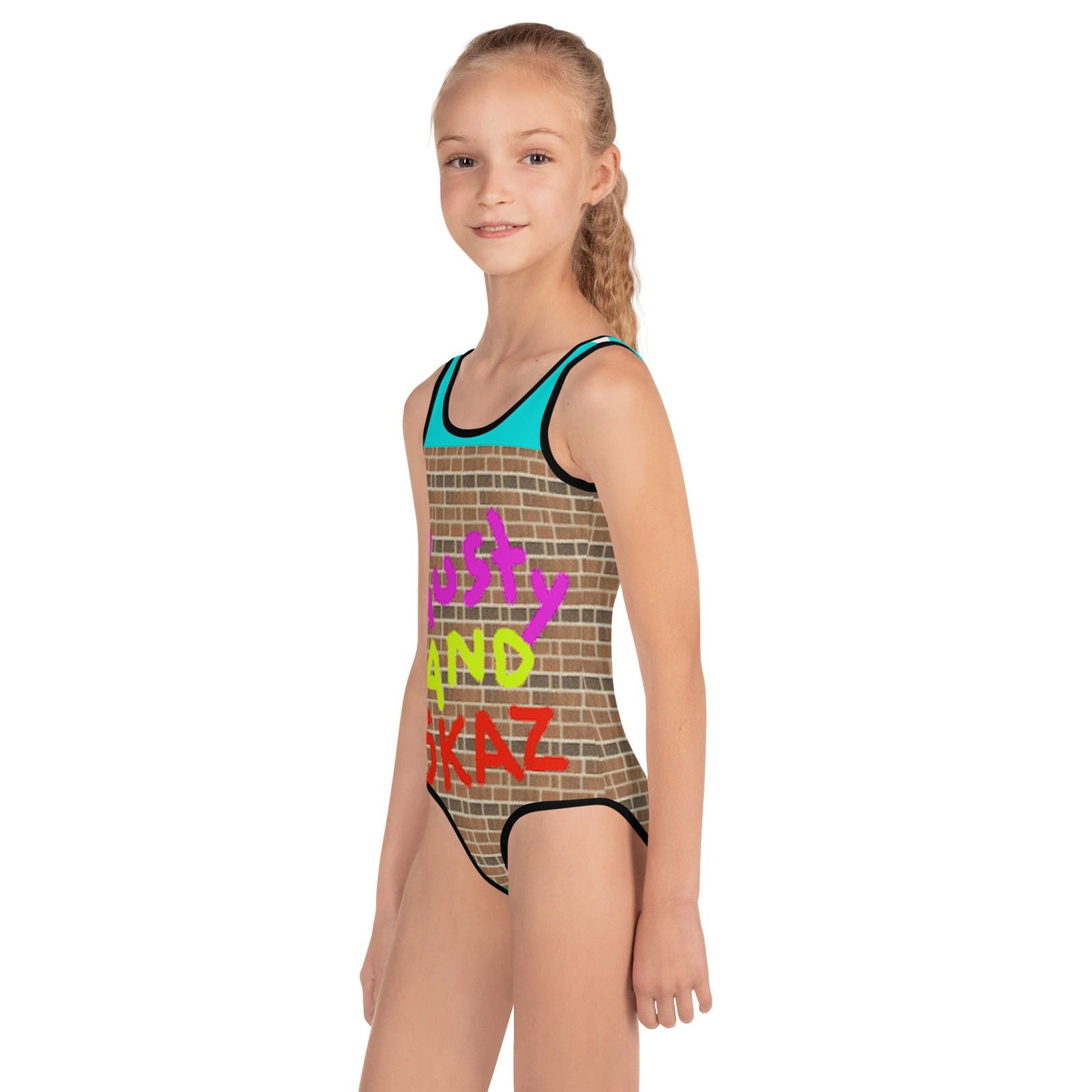 All-Over Print Kids Swimsuit -  - #tag2#