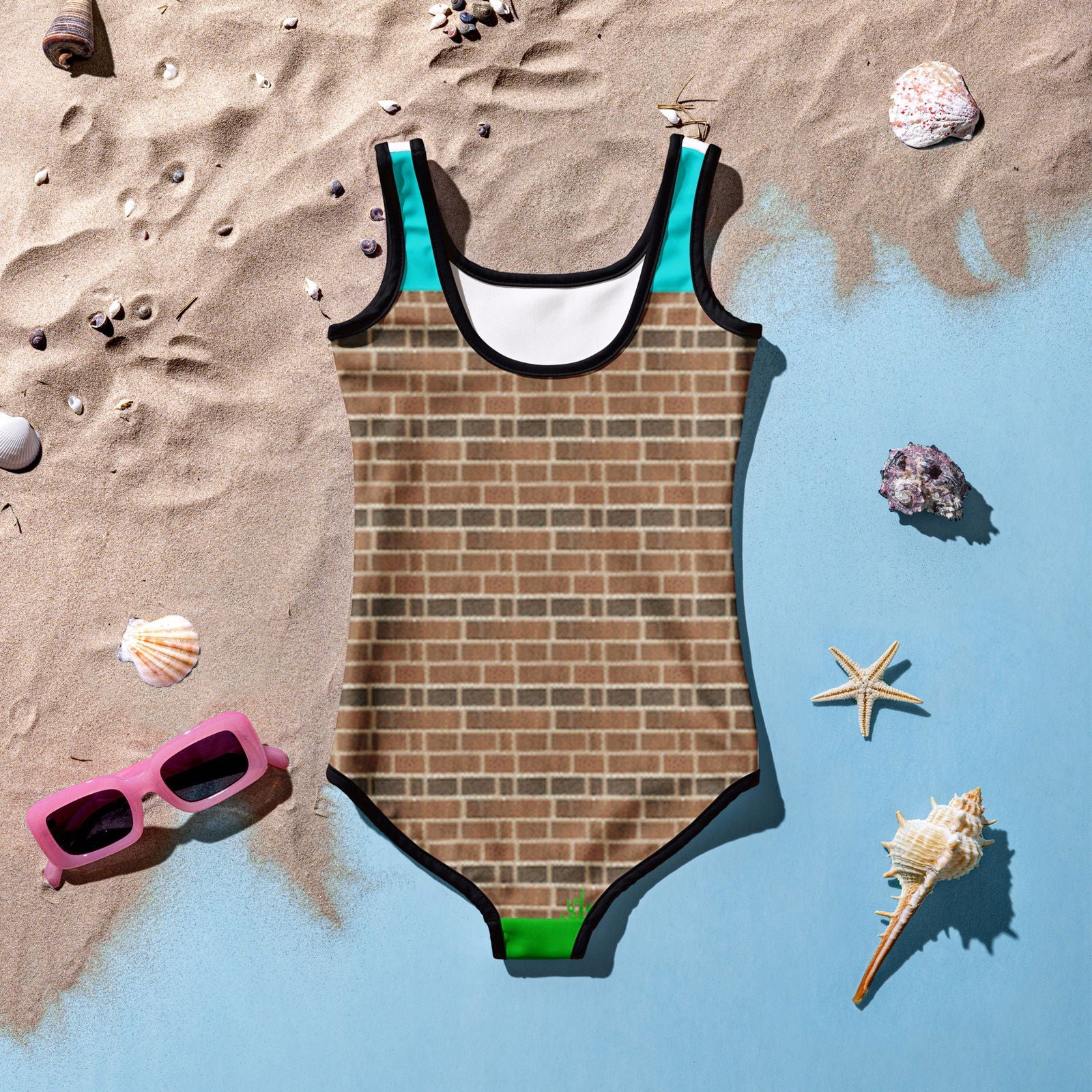 All-Over Print Kids Swimsuit -  - #tag2#