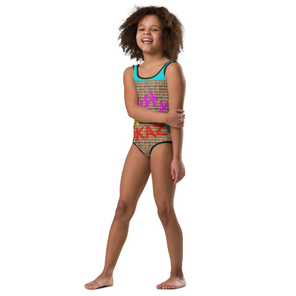 All-Over Print Kids Swimsuit -  - #tag2#