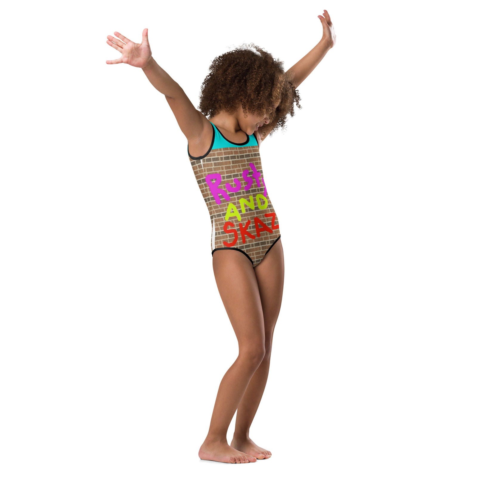 All-Over Print Kids Swimsuit -  - #tag2#