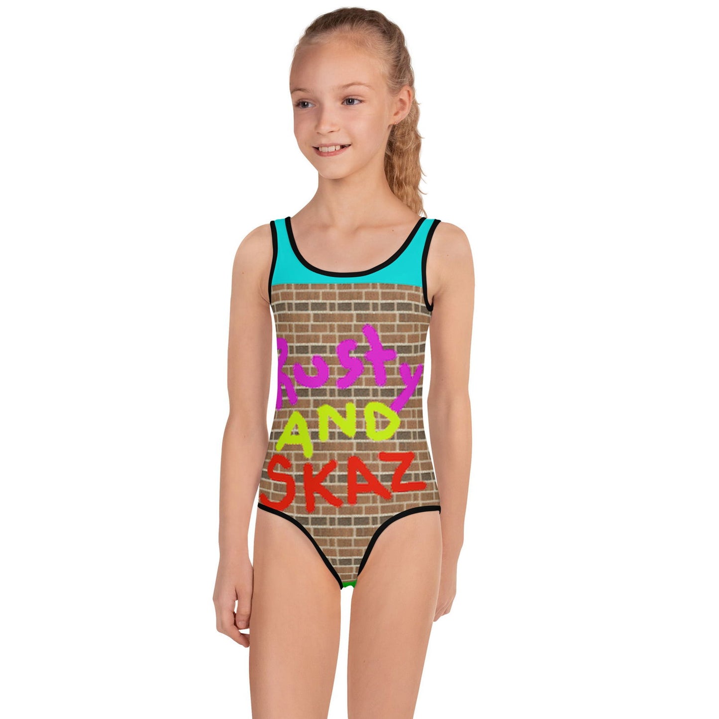 All-Over Print Kids Swimsuit -  - #tag2#