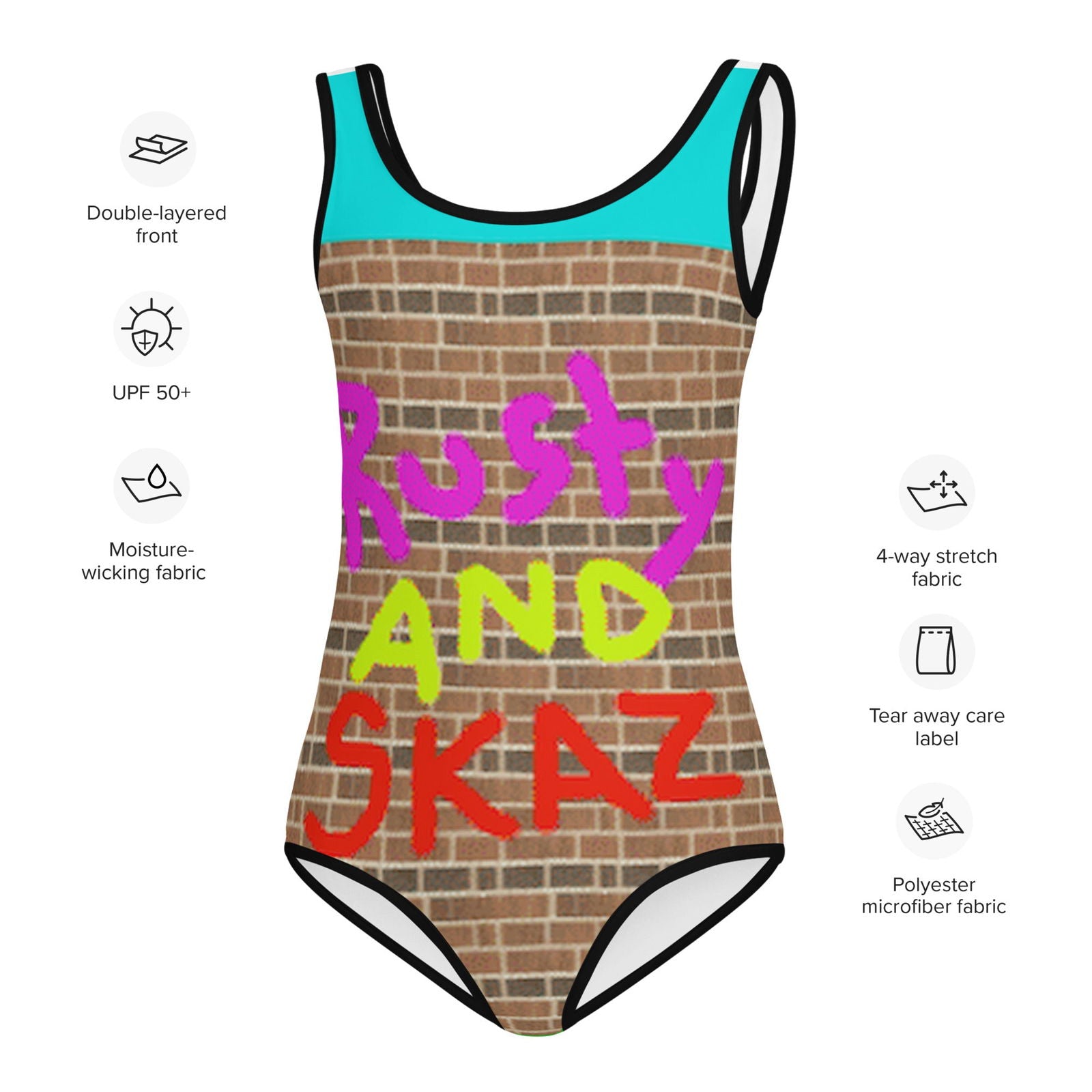 All-Over Print Kids Swimsuit -  - #tag2#