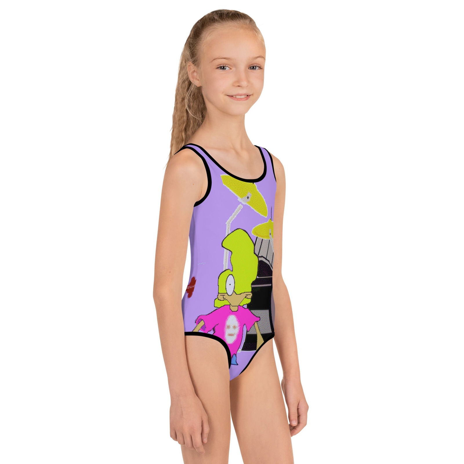 All-Over Print Kids Swimsuit - All-Over Print Kids Swimsuit - #tag2#