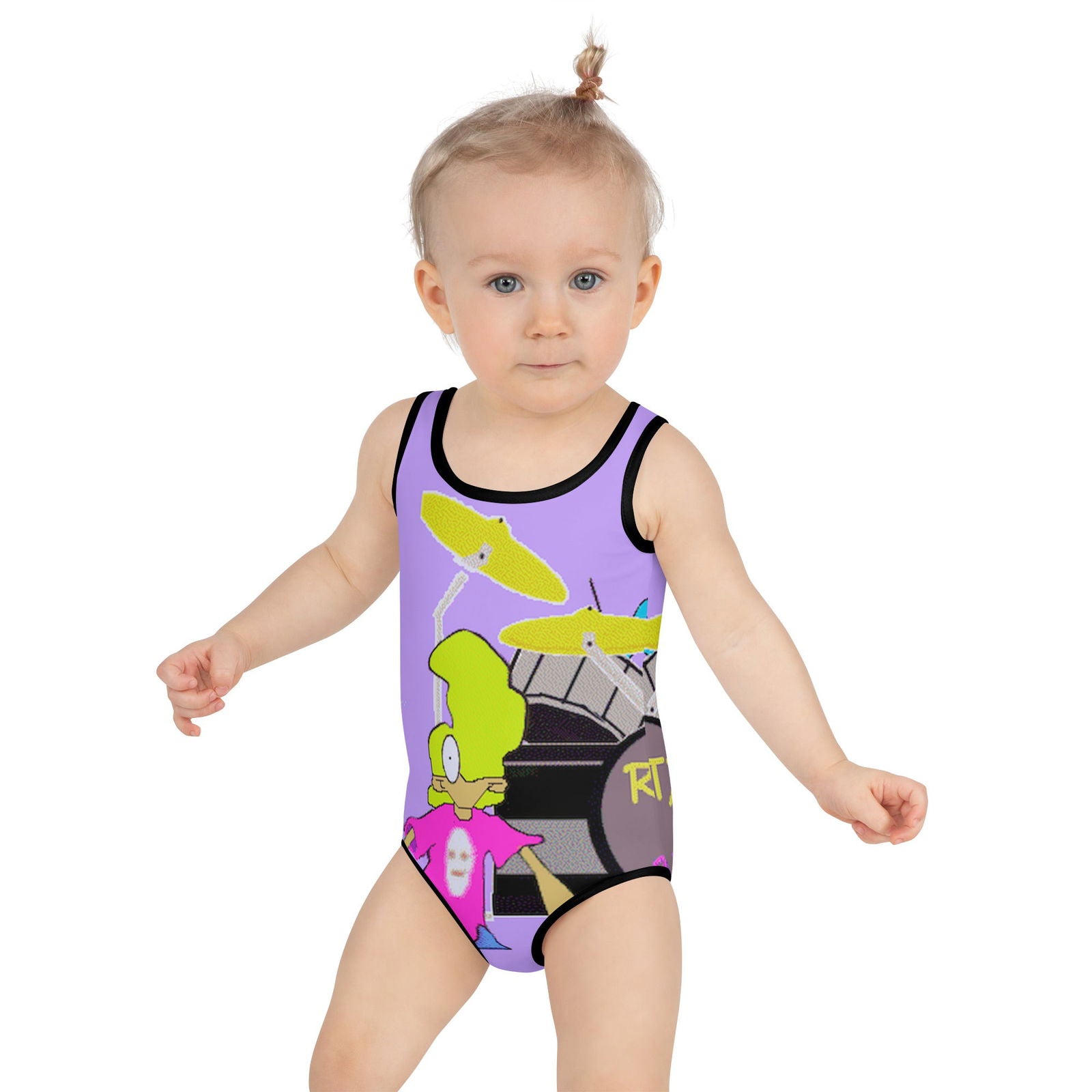 All-Over Print Kids Swimsuit -  - #tag2#