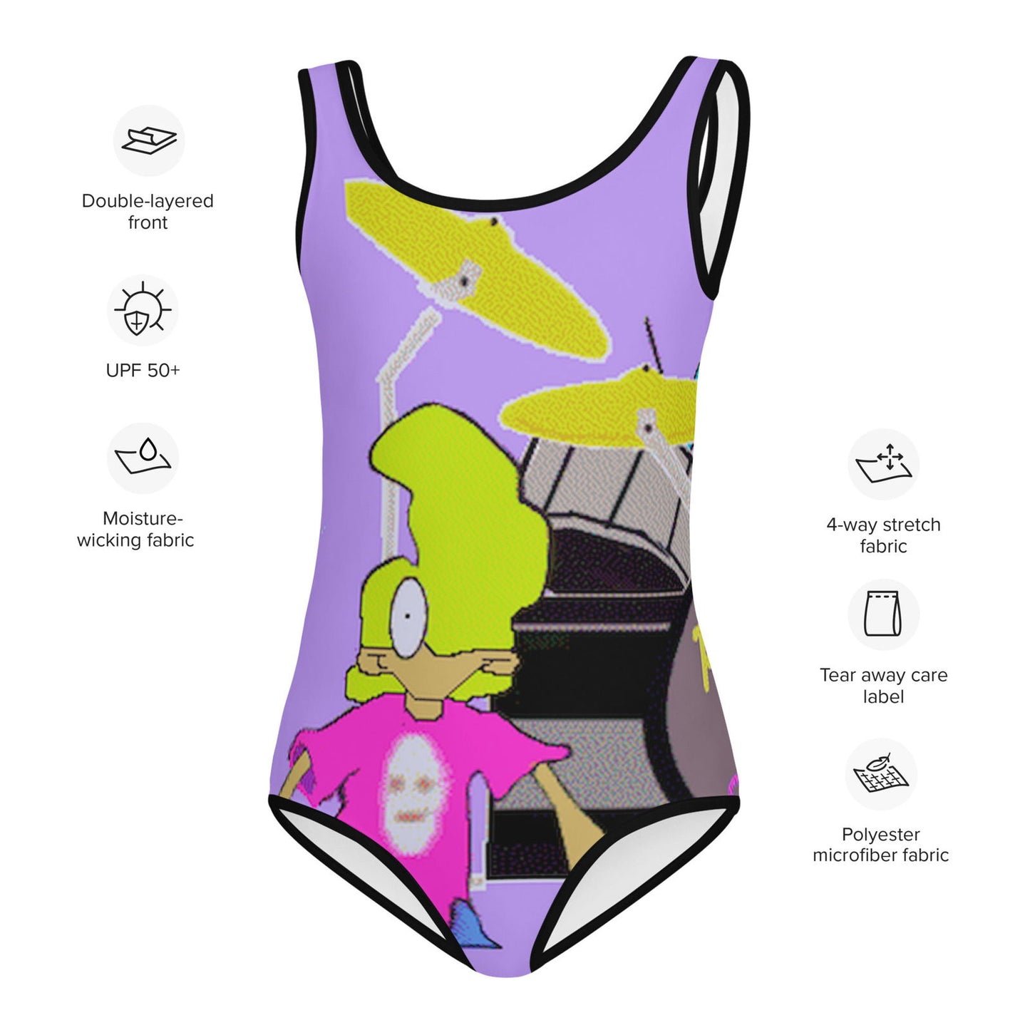 All-Over Print Kids Swimsuit -  - #tag2#