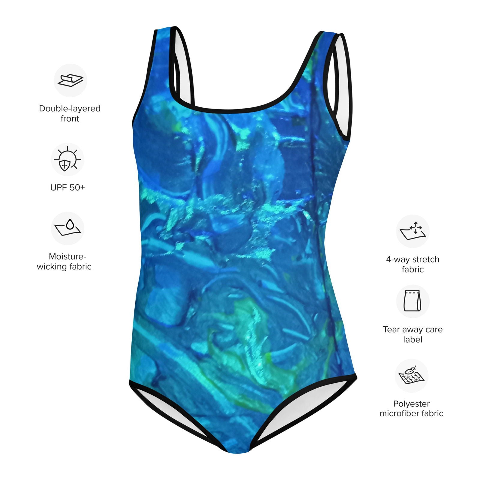 All-Over Print Youth Swimsuit -  - #tag2#