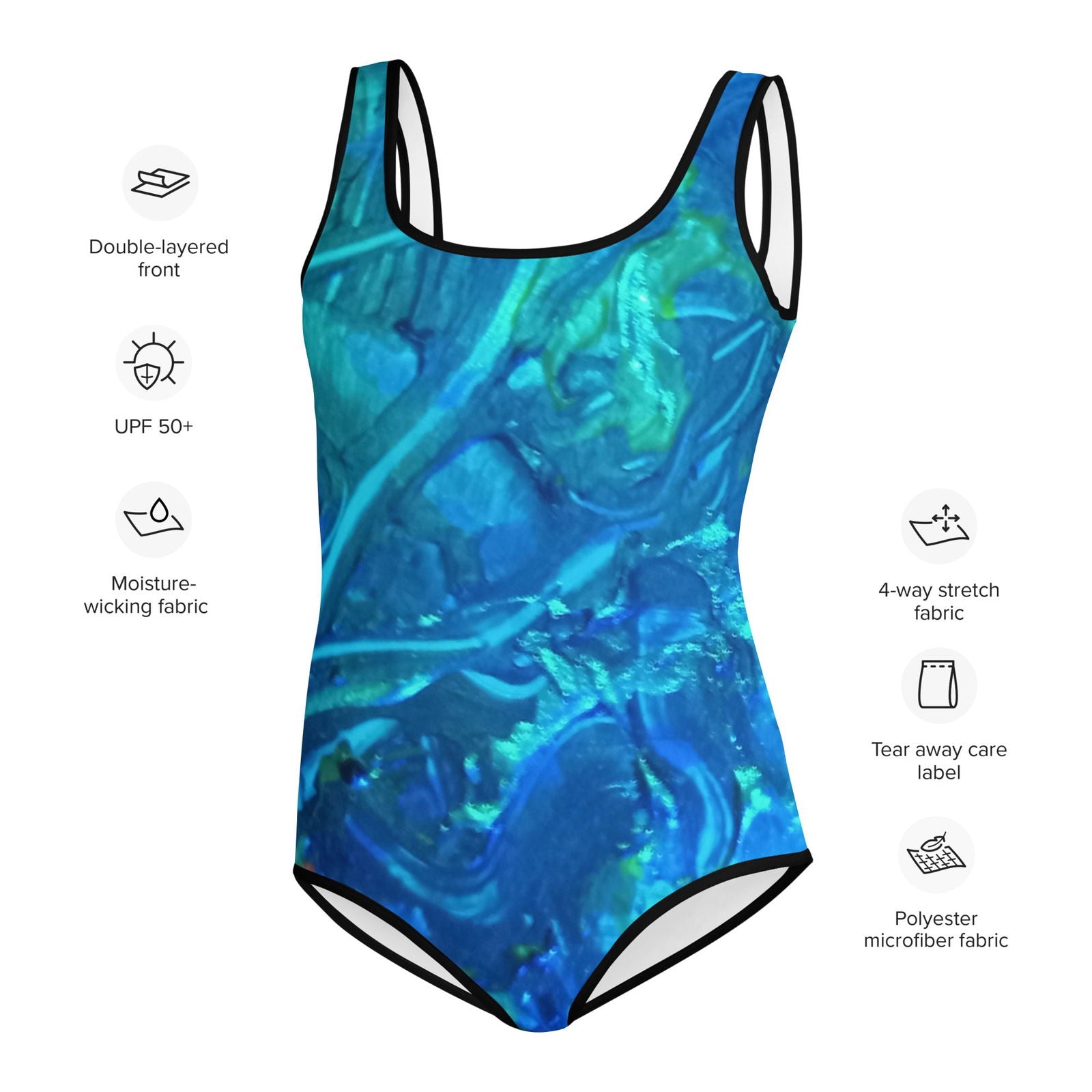 All-Over Print Youth Swimsuit -  - #tag2#