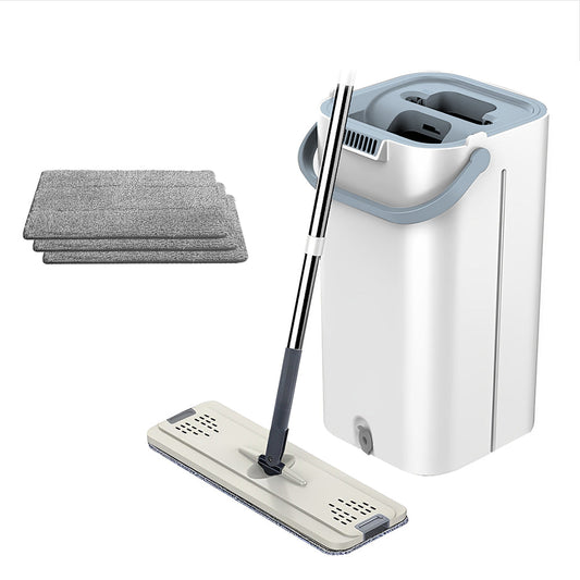 CLEANFOK Microfiber Mop with Bucket - scrubber - #tag2#