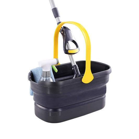 Collapsible Plastic Mop Washing Bucket - mop - #tag2#