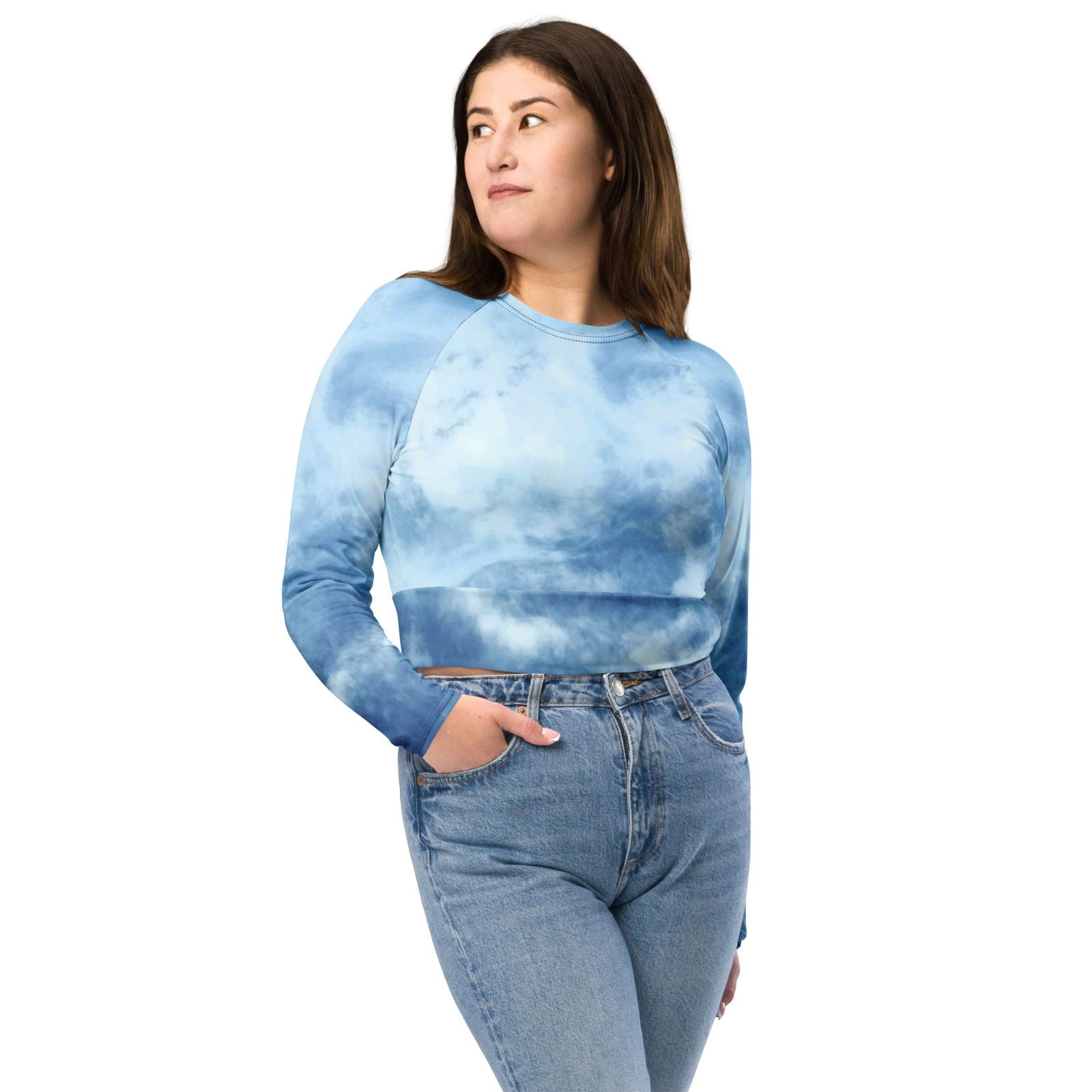 Crop Top-Long Sleeve-Recycled-4 -  - #tag2#