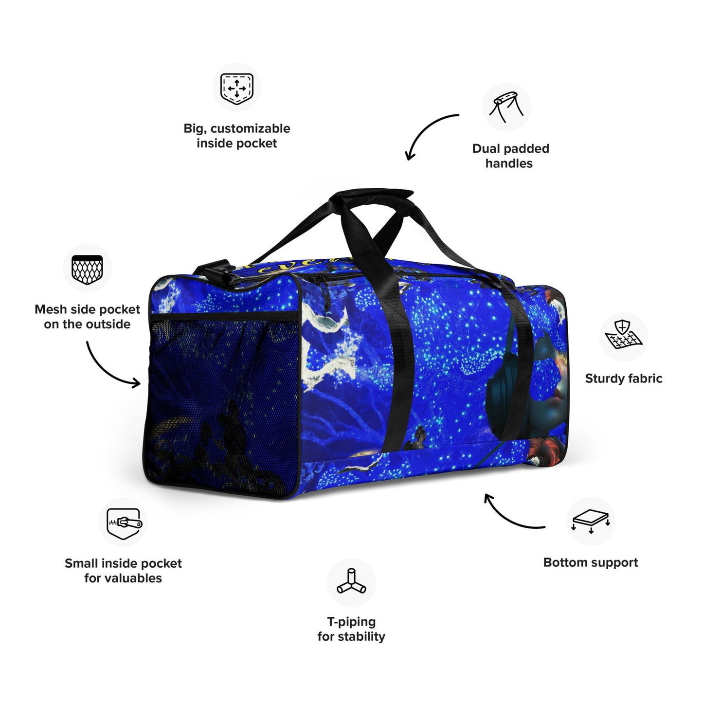 Duffle bag - Blue Sky -  - #tag2#