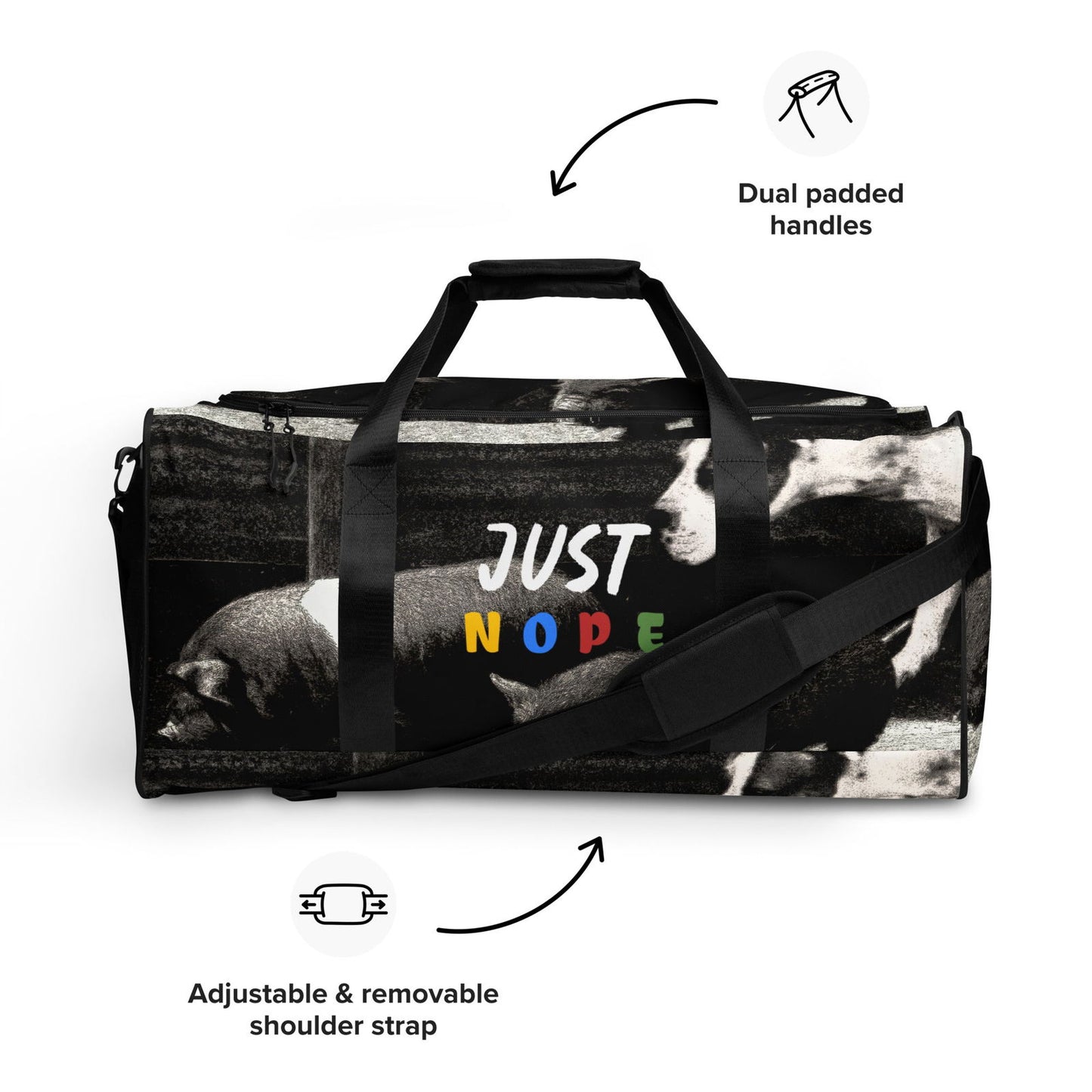 Duffle bag - Just Nope -  - #tag2#