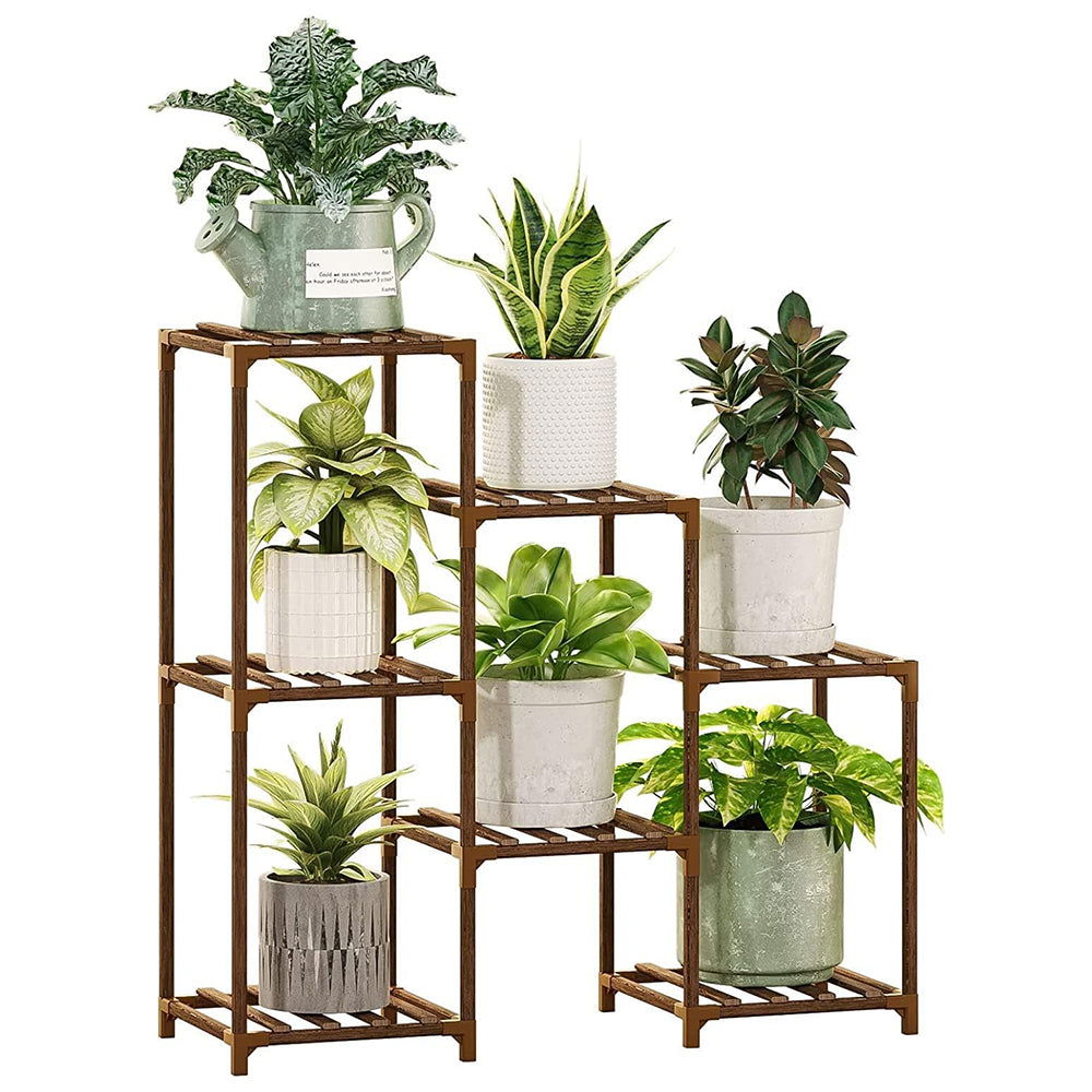 GREENHAVEN Multi-layer Wooden Plant Stand -  - #tag2#