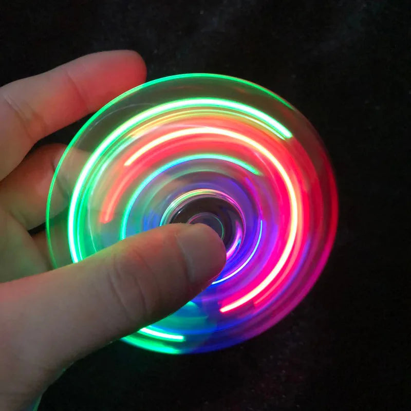 Crystal Luminous LED light Fidget Spinner -  - #tag2#