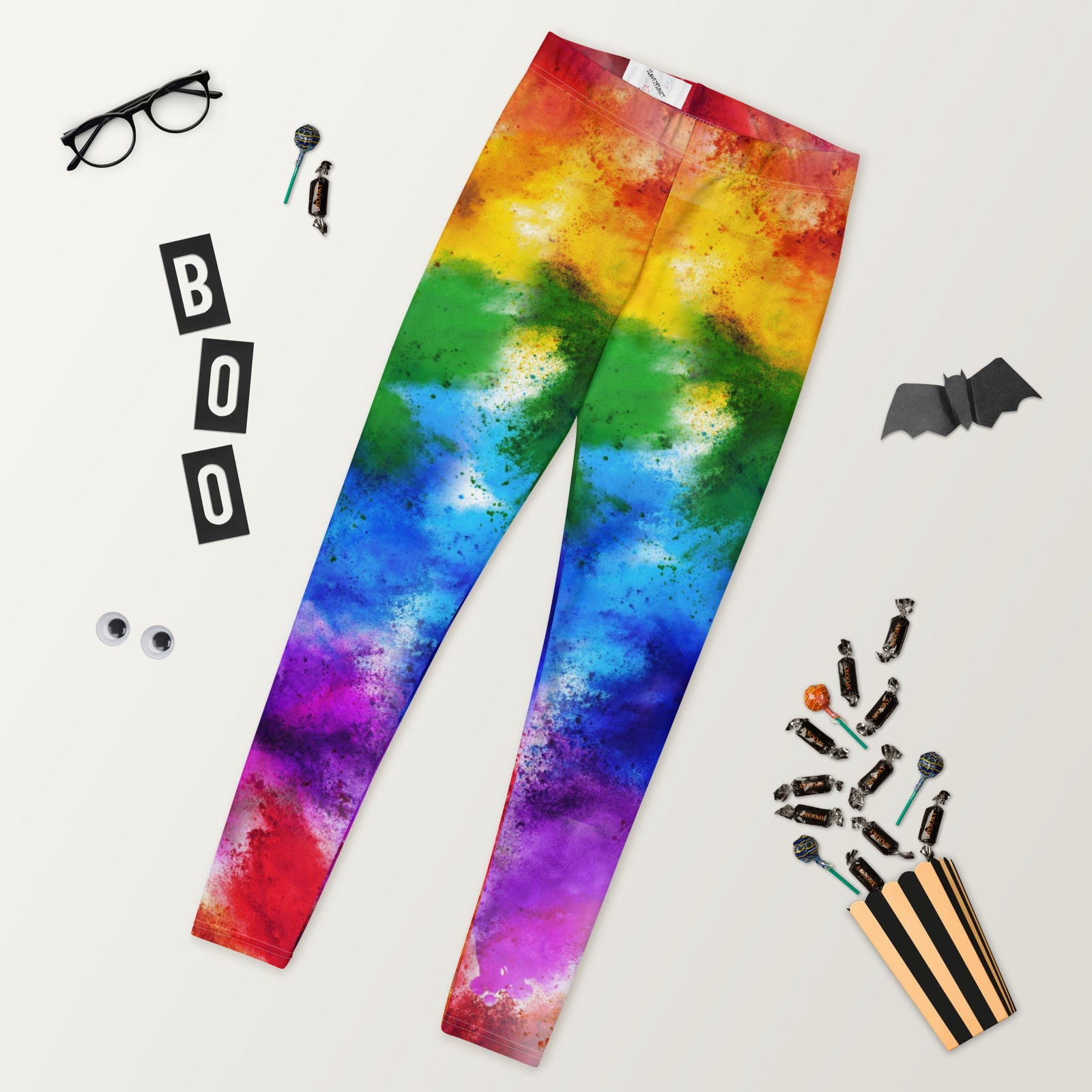 Leggings - Bright Rainbow -  - #tag2#