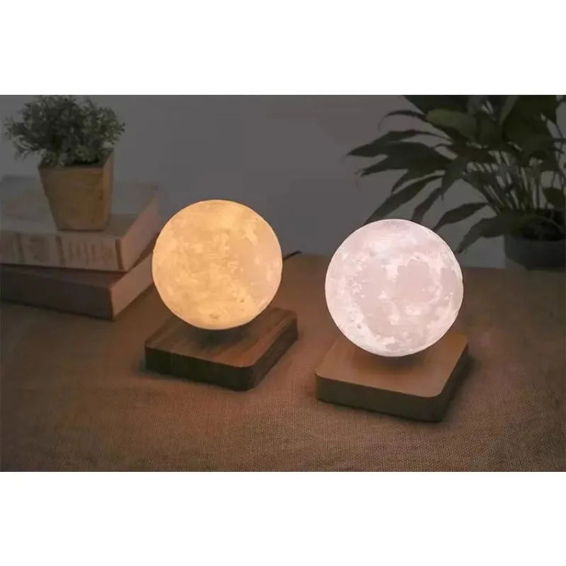 Levitating Moon Nightlight - display - #tag2#